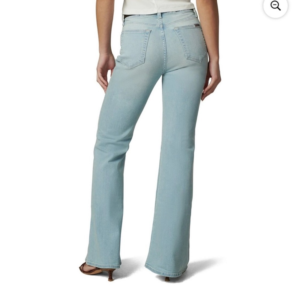 Joe's Jeans Blue Flare Wide Leg Denim - Picture 6 of 7